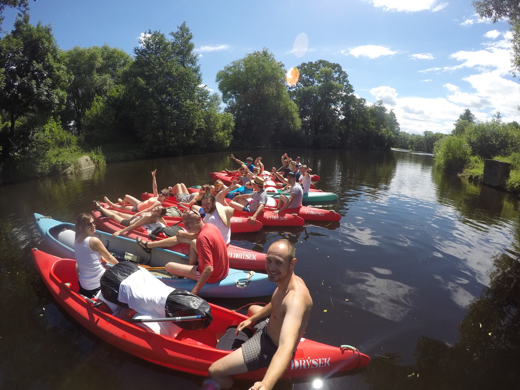 Půjčovna lodí na Otavě