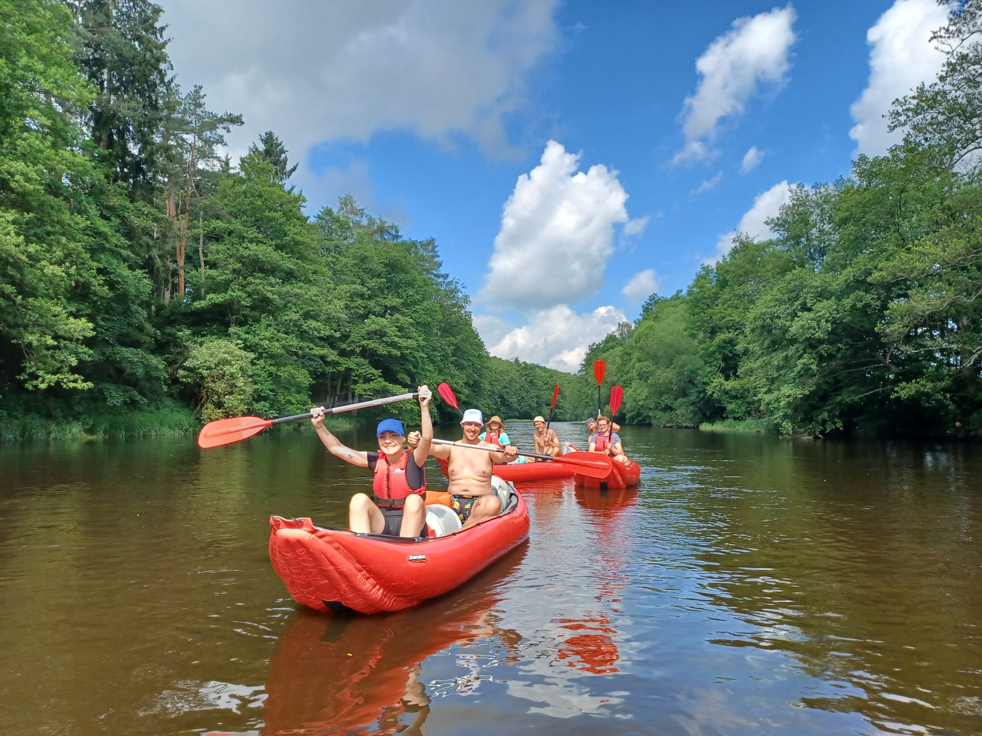Půjčovna lodí na Otavě